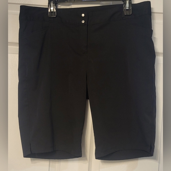 Adidas Black Golf Shorts Size 16 - Picture 1 of 8